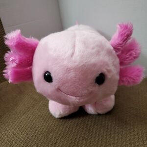 Build A Bear Pink Axolotl Stuffed Plush